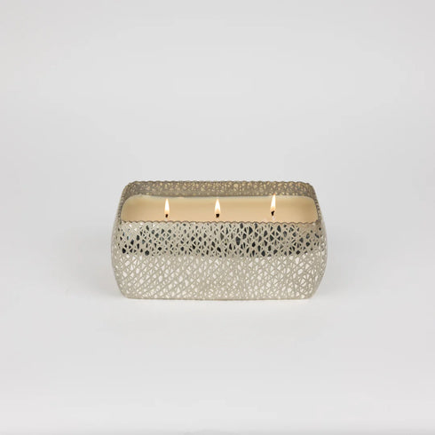 SWEET GRACE RECTANGULAR GOLD CANDLE